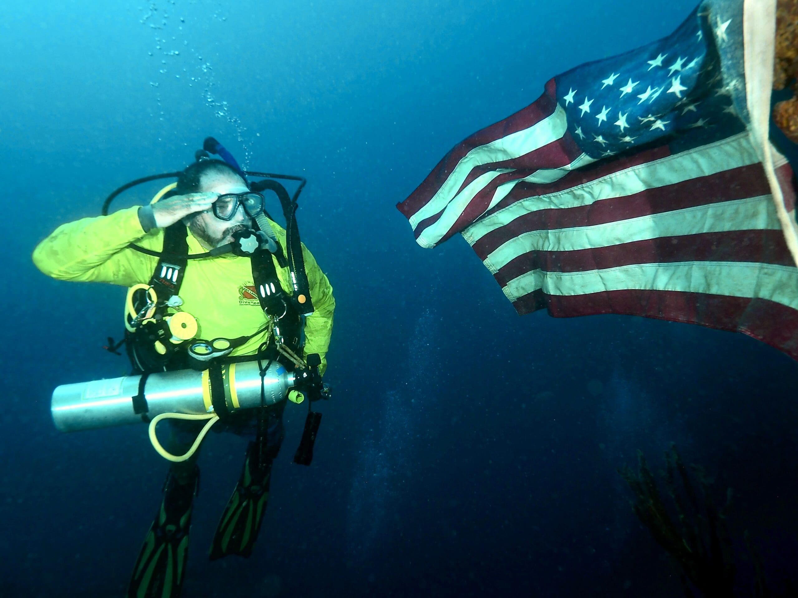 Diving the USS Spiegel Grove. This is a Divemaster with Key Largo Dive Center. Voted BEST in Key Largo.